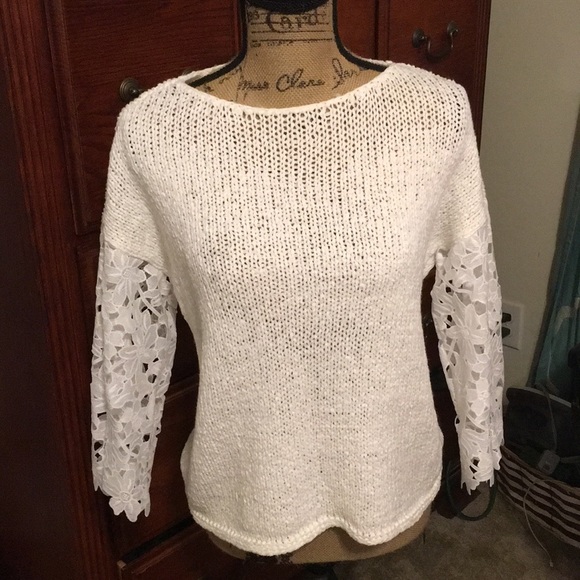 Chico's Sweaters - Chico’s White Sweater Size 0- Size Small